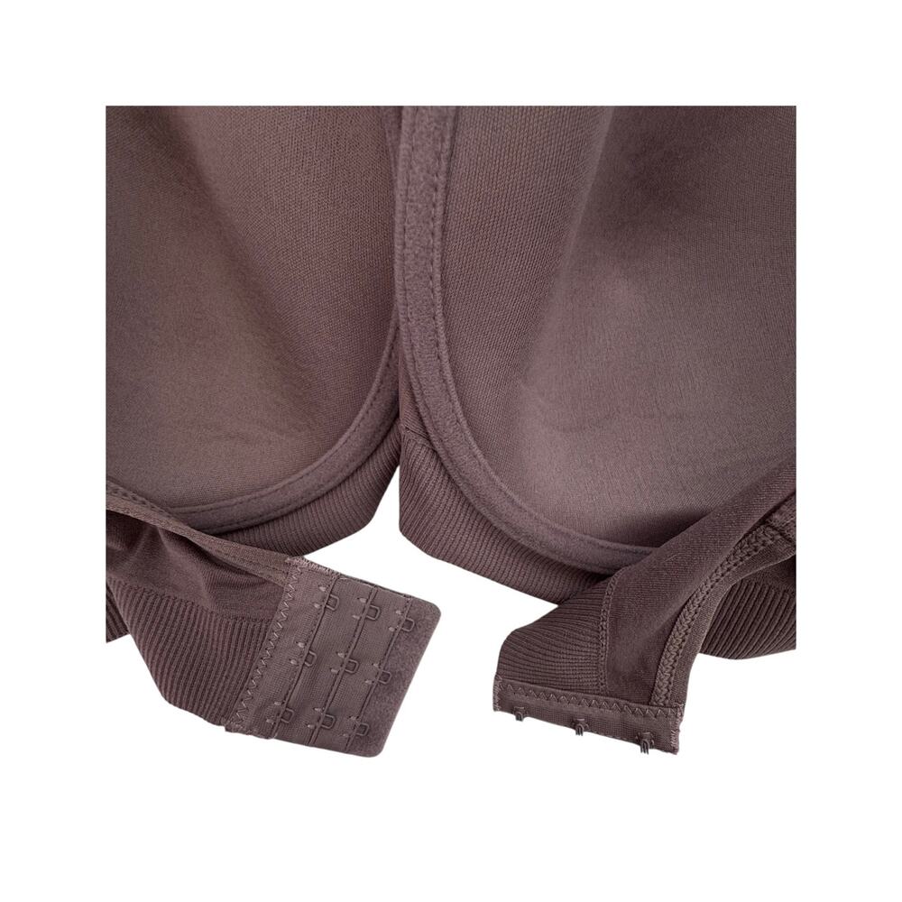 Nautica Intimates Bra Size 38DD Super Soft Underwire Dark Taupe NT7870 - Picture 7 of 9